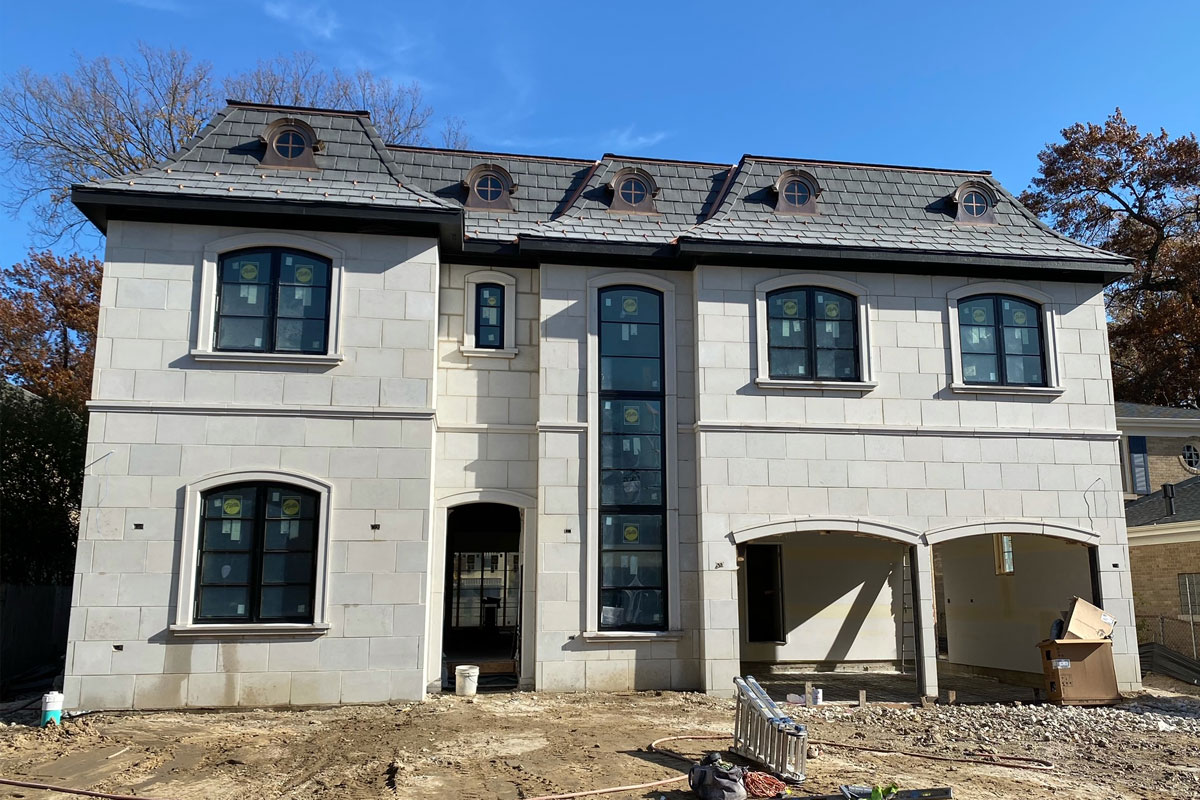 Custom home in Park Ridge