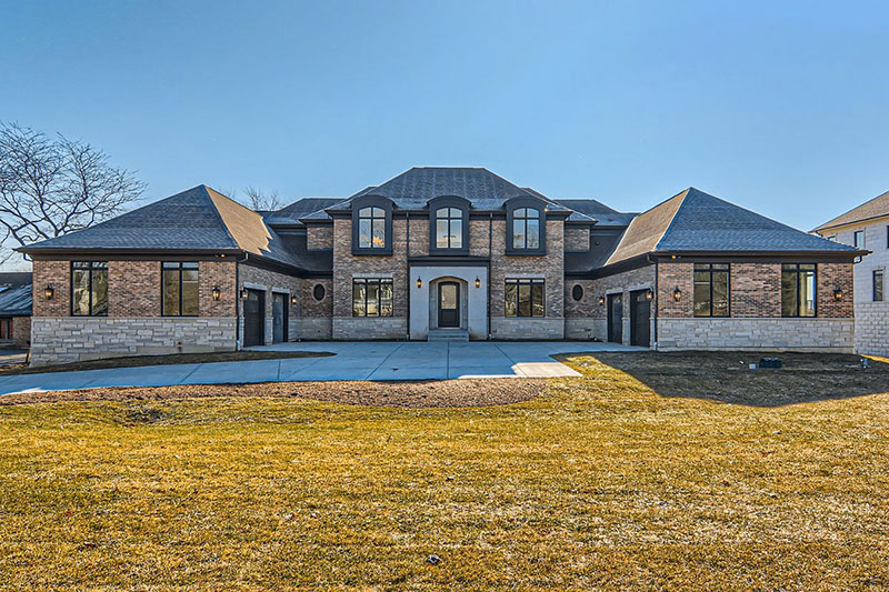 River Forest Driveway Entry