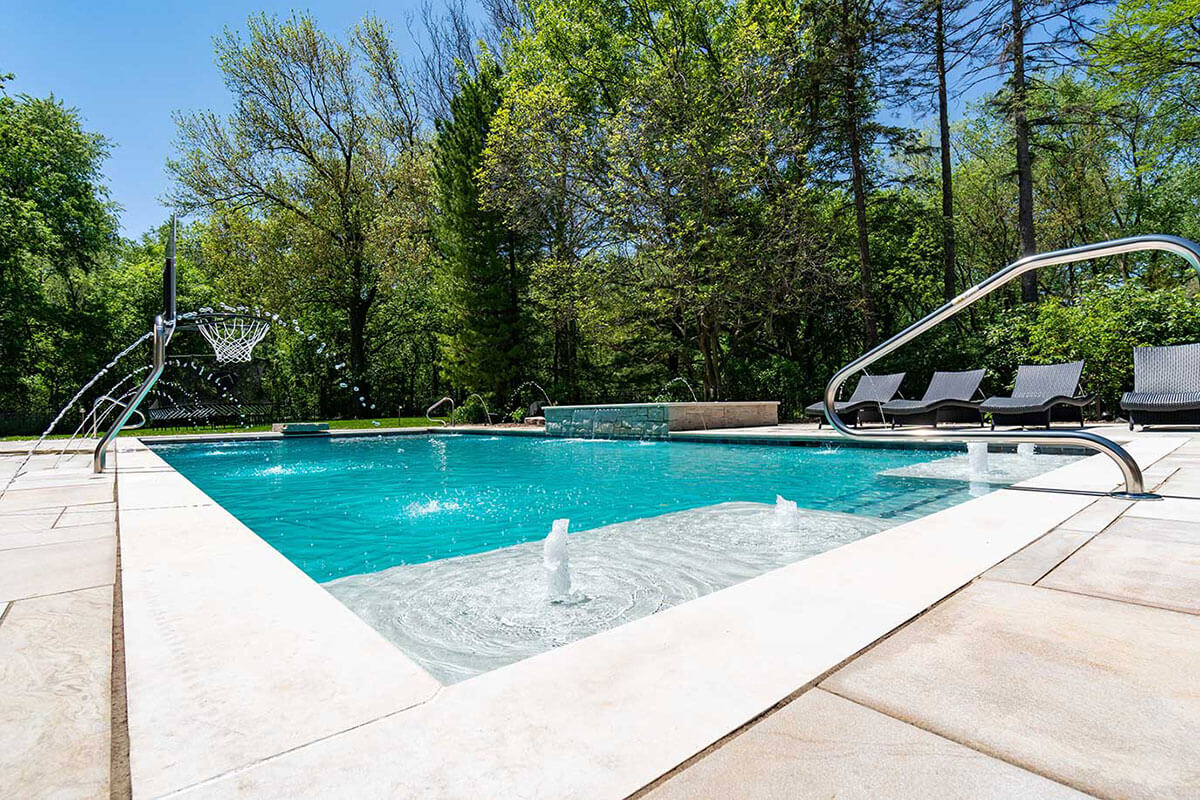 Pool Deck in Warrenville